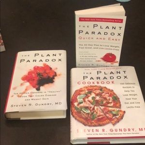 Plant Paradox Books and Cookbook. Steven Gundry